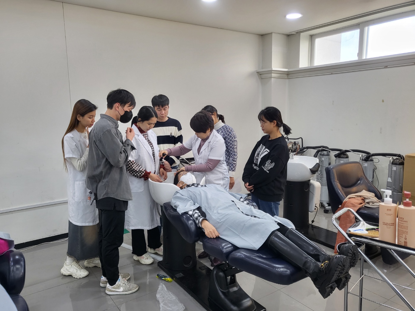 뷰티실습 사진